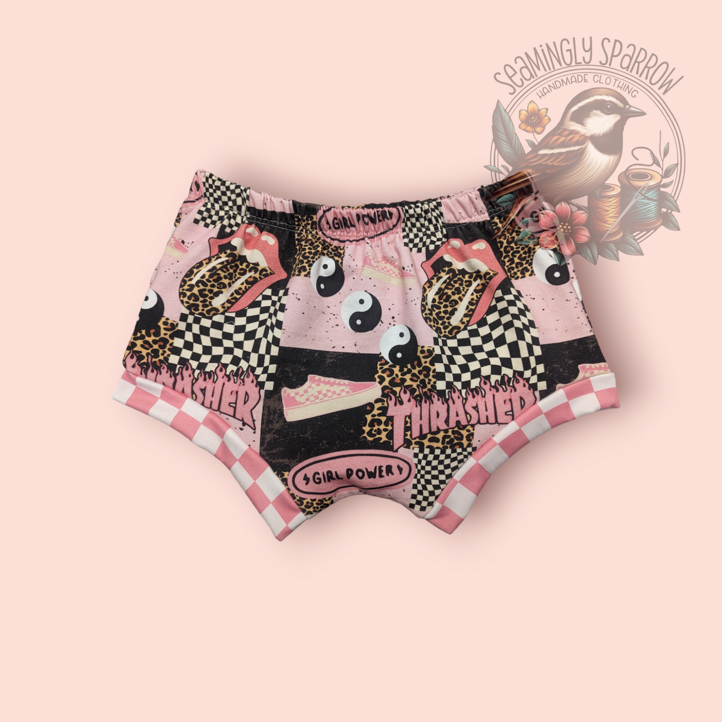 Pink Thrasher Shorties