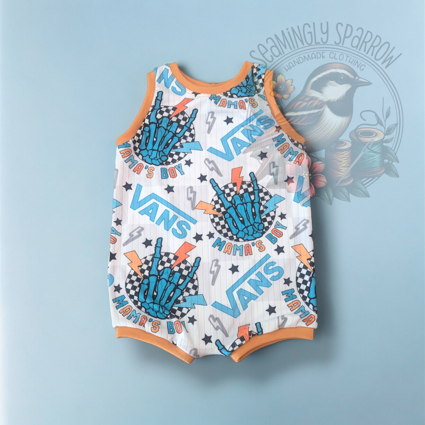 Mama's Boy - Tank Eli Romper