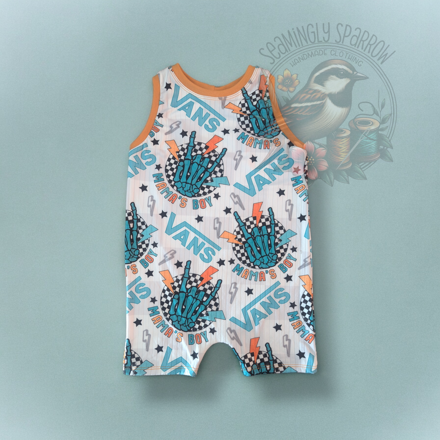 Mama's Boy - Tank Eli Romper