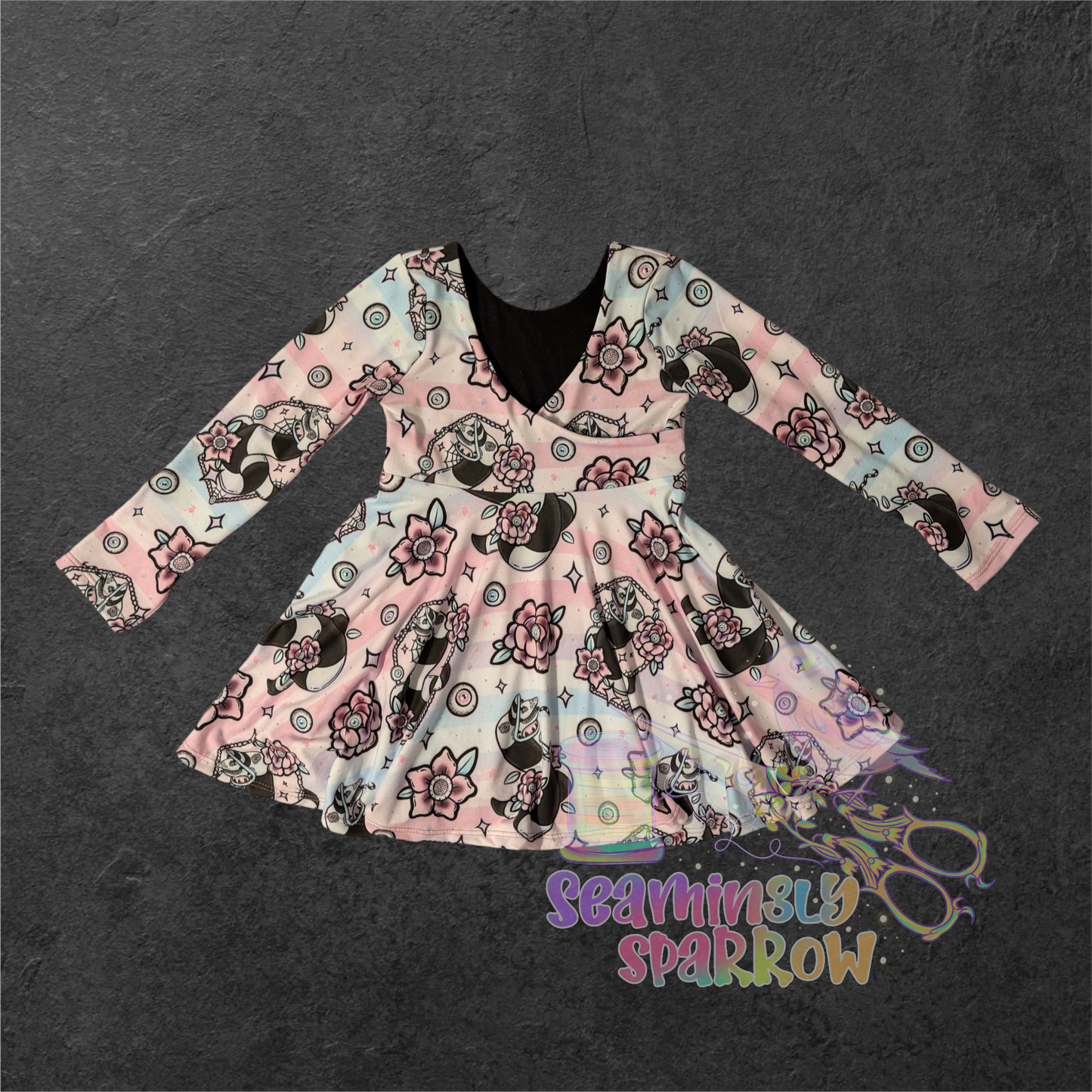 Magnolia Dress, Crossback/Circle Skirt - Sandworm