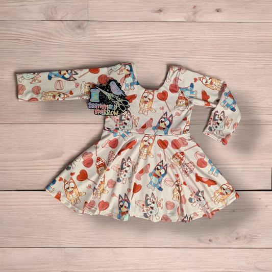 Blue Dog Valentine - Brielle Dress