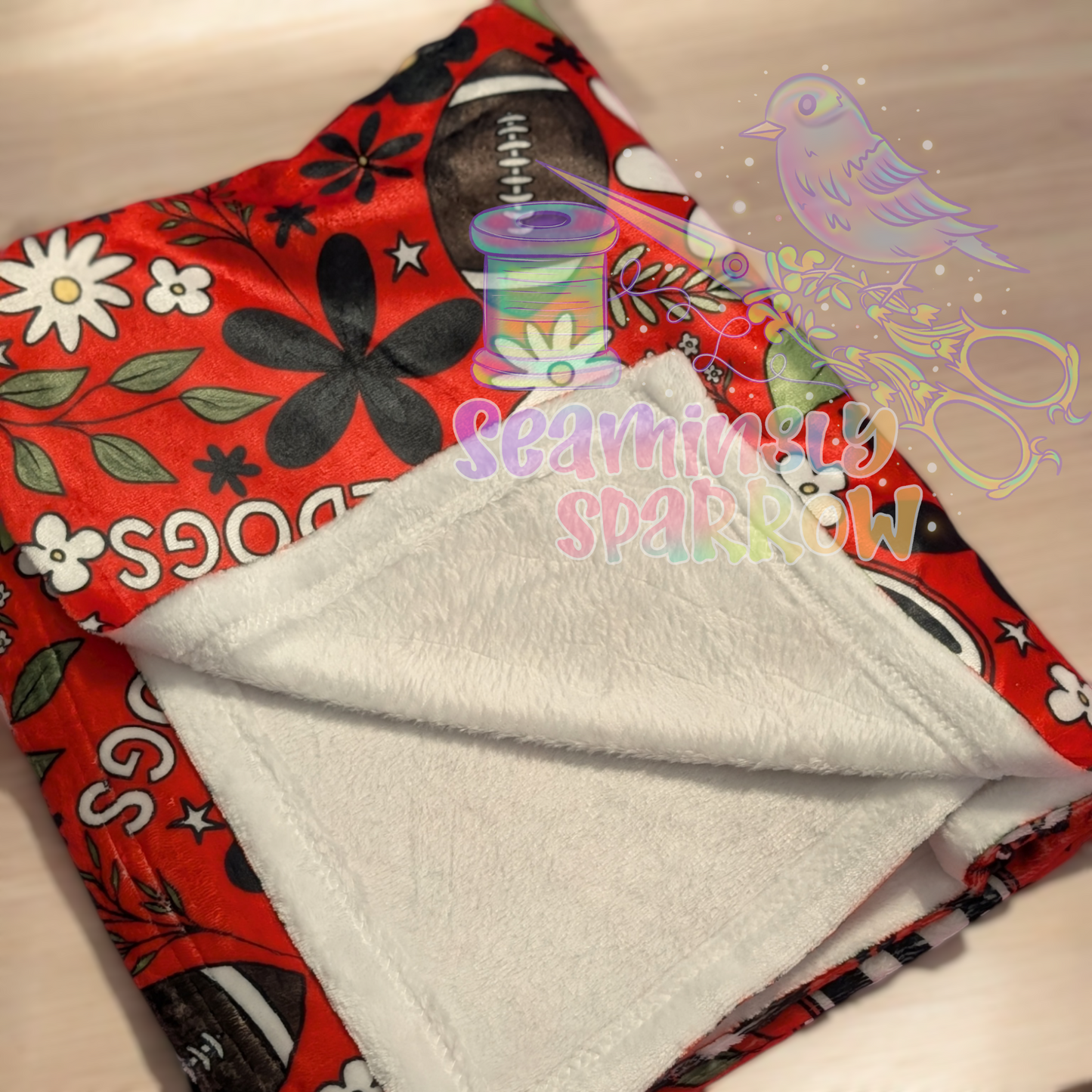 Bulldogs - 50x60 Silk Touch Minky Blanket