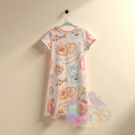 Hollis Dress - Hand Drawn Toys