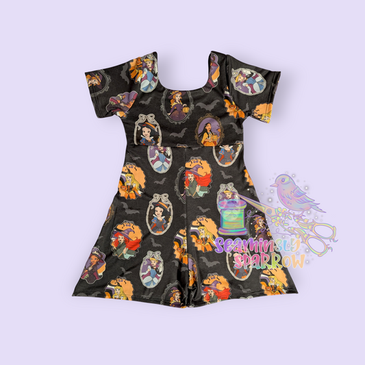 Petal Romper - Halloween Princesses