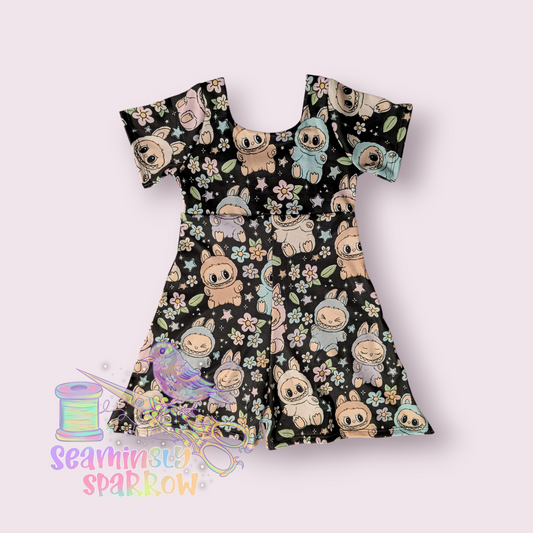 Petal Romper - Floral Bubu
